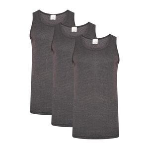 Heatforce Mens Thermal Vest (Pack of 3) / Gray